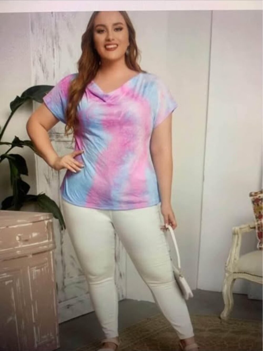 Ladies size 3X tie dye shirt Last one Brand new 10.00
